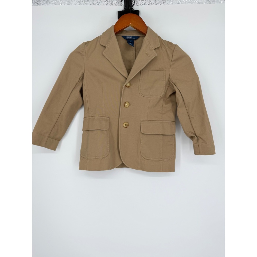 Polo by Ralph‎ Lauren Boys Sport Coat Blazer 6 Preppy Ivy Leauge School Uniform